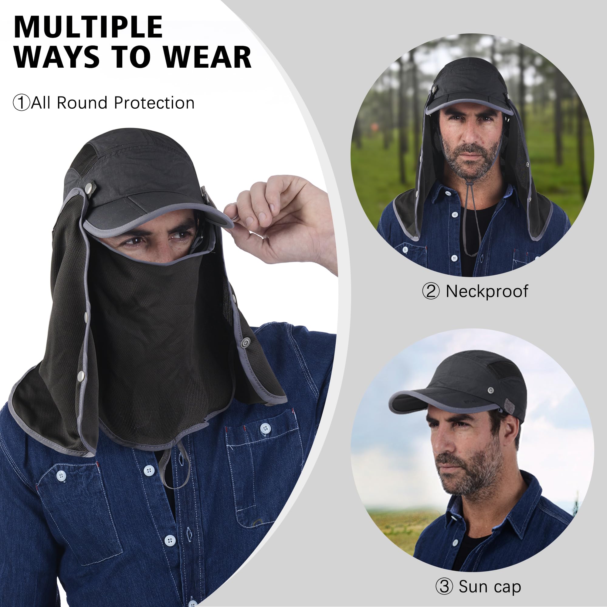 Boundless Voyage sun hat with windbreak rope for secure wear in wind
