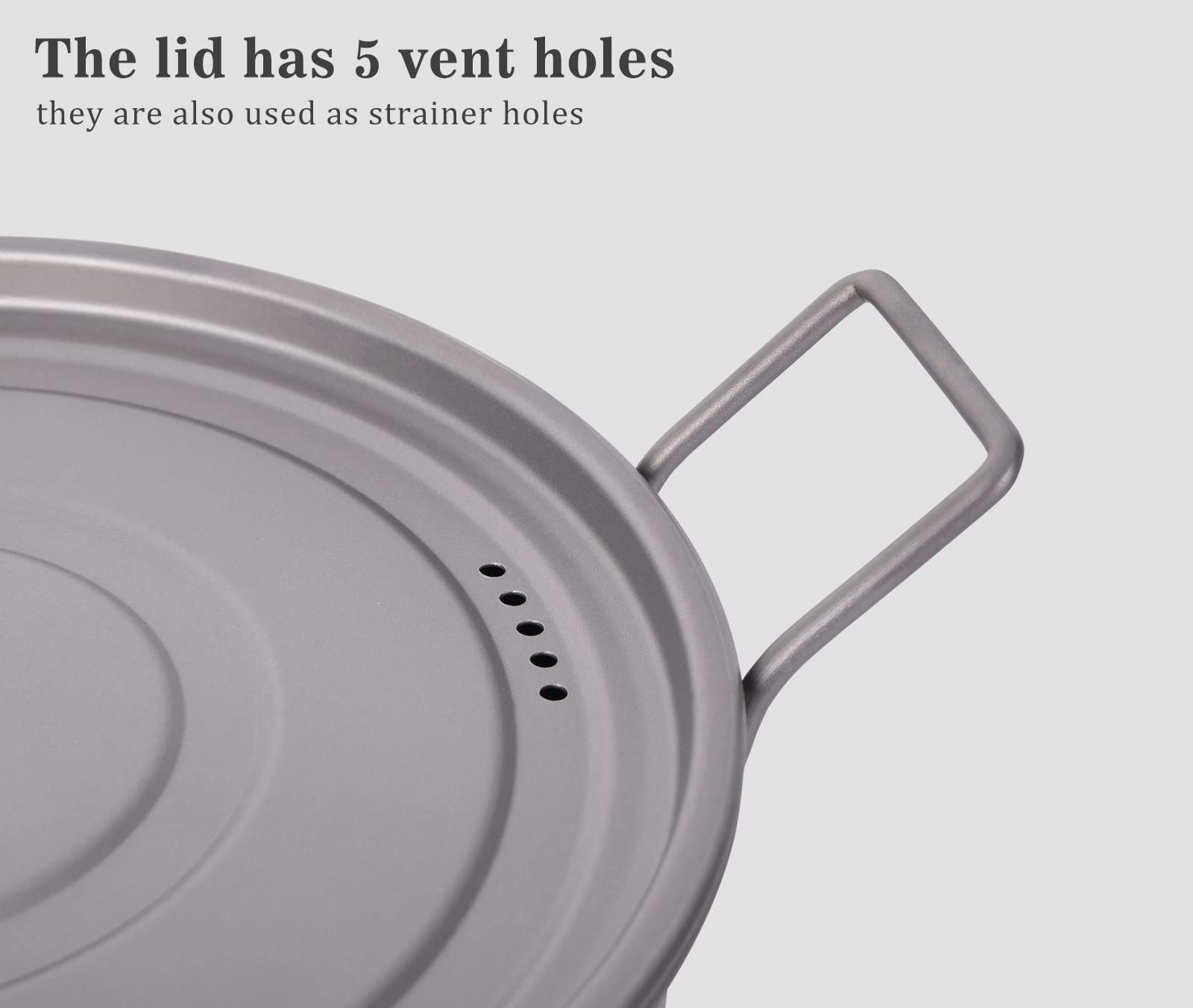Boundless Voyage Ti2057C no-rivet weld construction enhances durability.