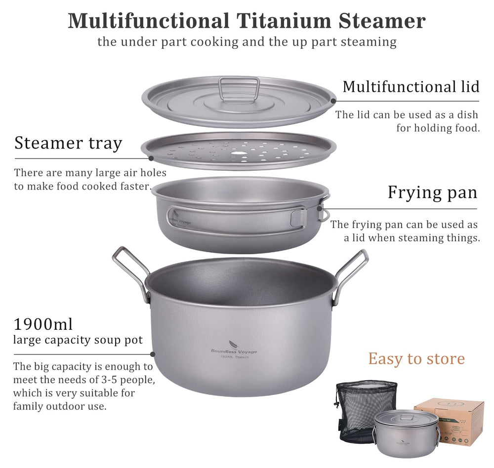 Boundless Voyage Ti2057C tea tray setup for outdoor Kung Fu tea.