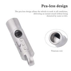 Boundless Voyage Ti9016 with lanyard attached for quick access during hikes and training.