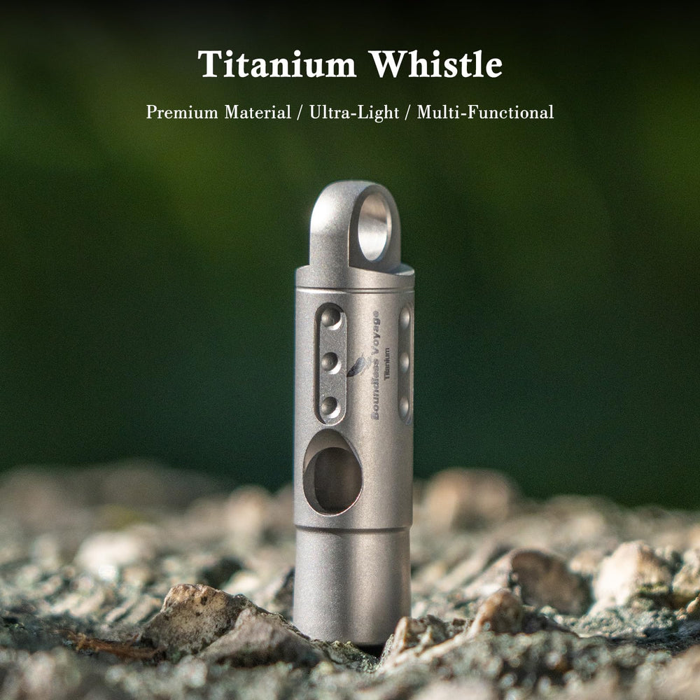Boundless Voyage Ti9016 side profile highlighting lightweight titanium construction for outdoor carry.