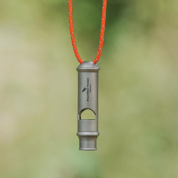 Waterproof, anti-corrosion titanium withstands rugged outdoor conditions.