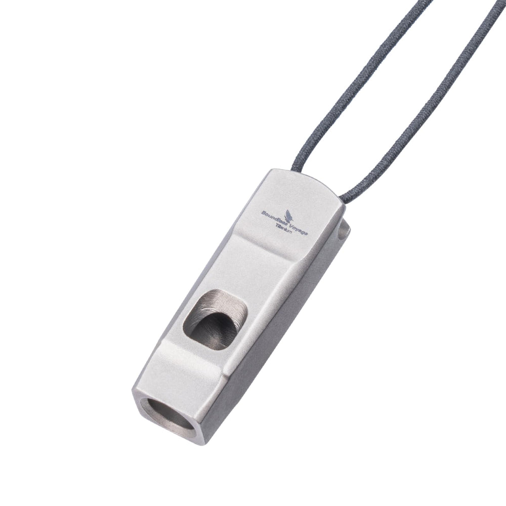 Boundless Voyage Ti9020 close-up reveals waterproof titanium body.