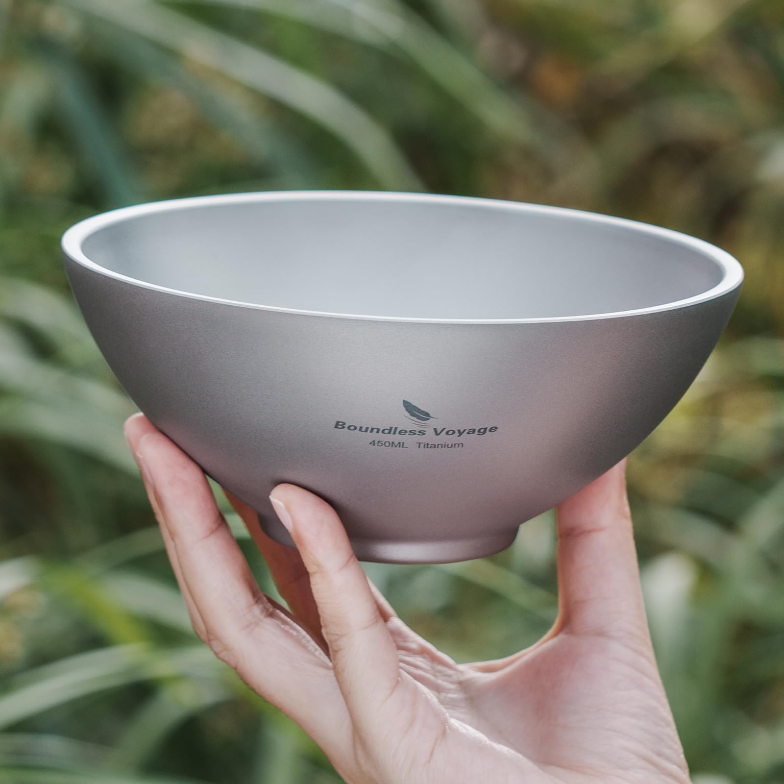 Boundless Voyage titanium bowl home and outdoor versatility for everyday meals.
