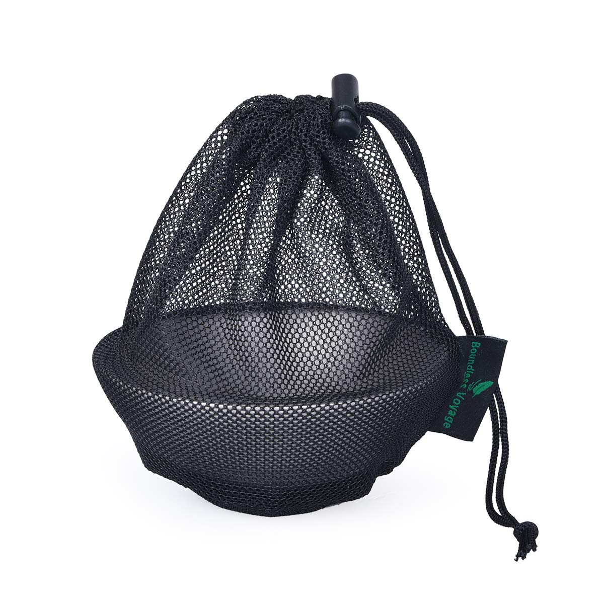 Boundless Voyage titanium bowl weighs about 77g for ultralight packing.