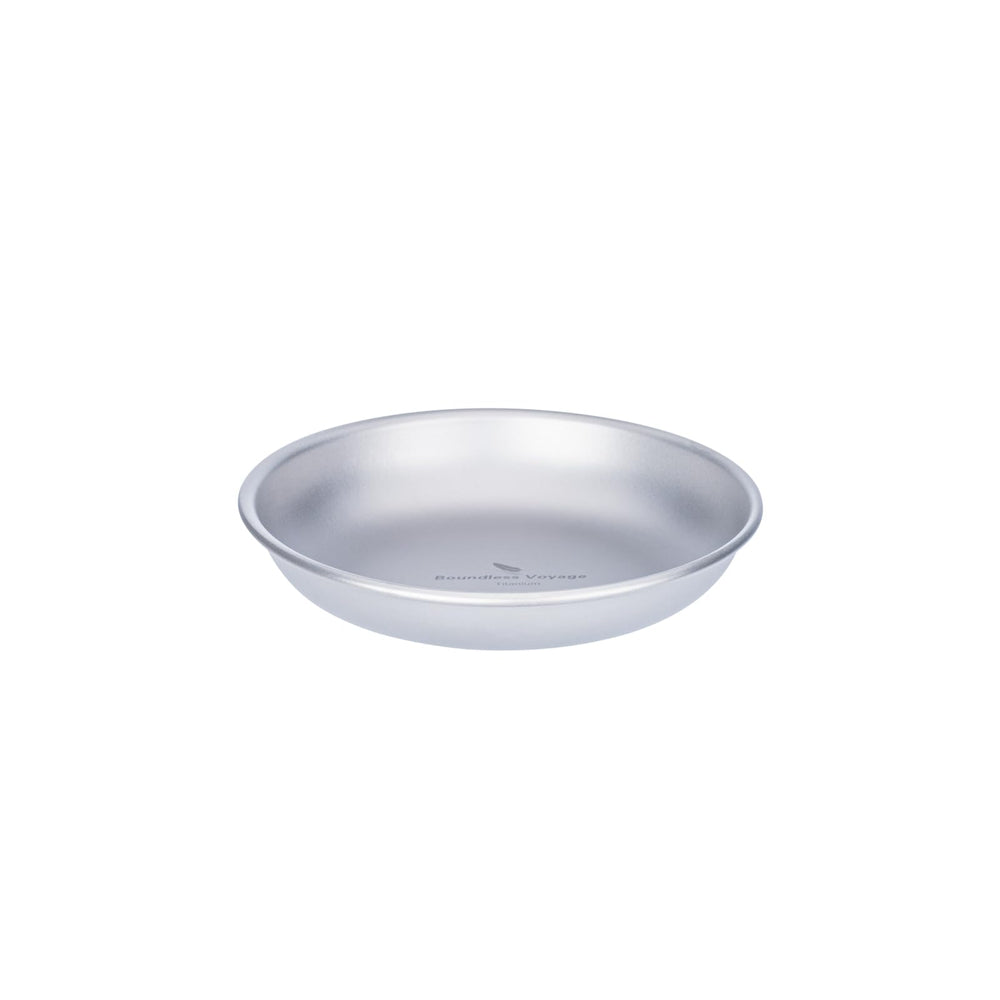 Boundless Voyage titanium camping plate dinner: sturdy, ultralight dinnerware for outdoor meals