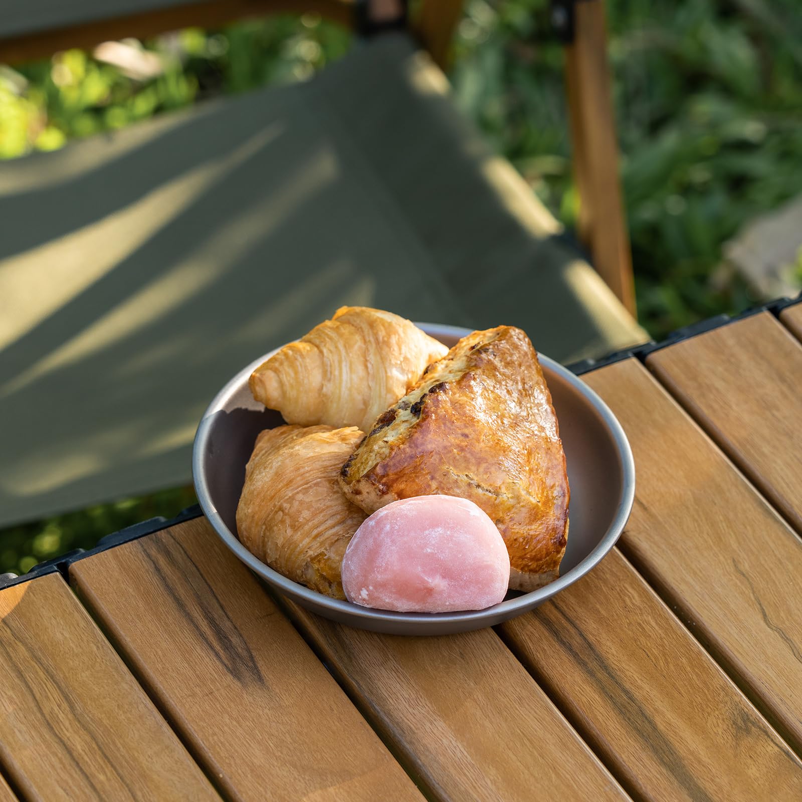 Boundless Voyage titanium camping plate outdoor-use: durable tableware for meals on hikes and camping