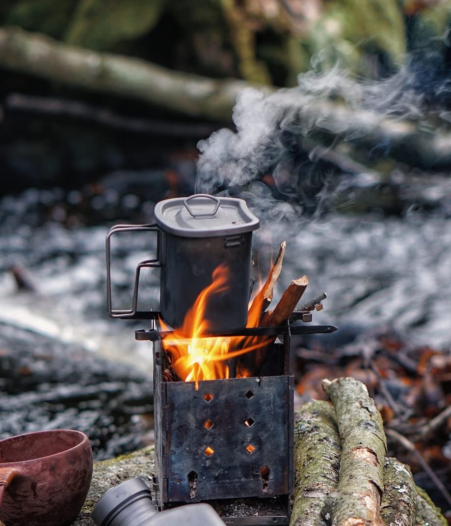 Boundless Voyage Ti15158C small cup, compact for trail snacks.