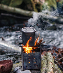 Boundless Voyage Ti15158C small cup, compact for trail snacks.
