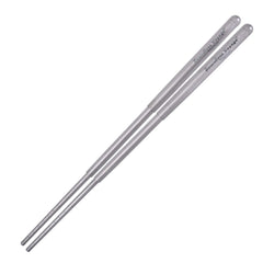 Boundless Voyage titanium chopsticks folded for compact travel and easy packing.