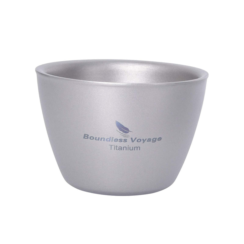 Boundless Voyage titanium cup 40ml insulated design helps maintain drink temperature on the go.
