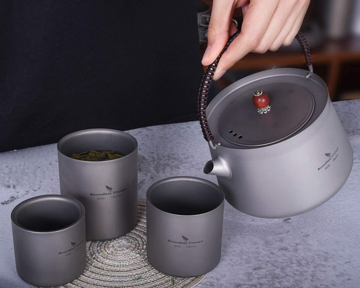 Boundless Voyage durable titanium cup resists rust and wear