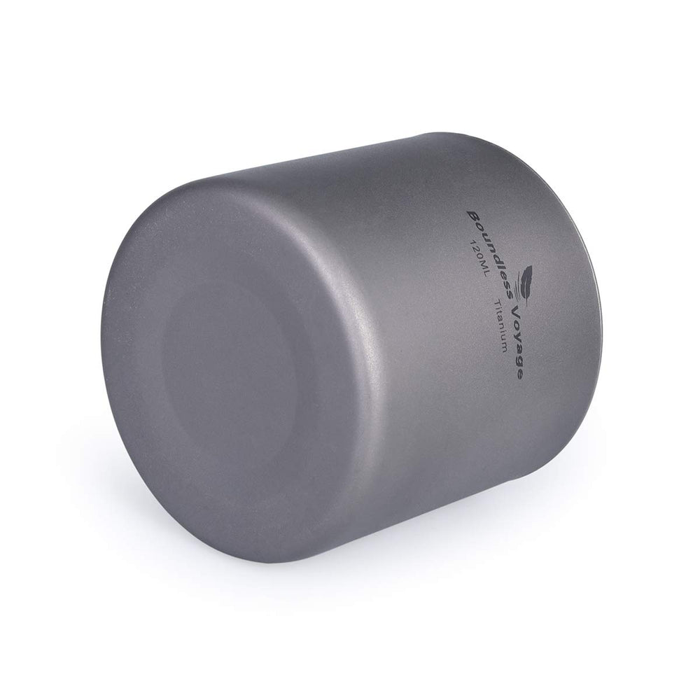 Boundless Voyage titanium cup heat-resistance feature in action.