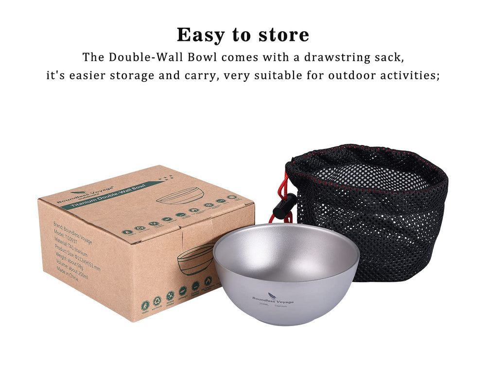 Boundless Voyage double-wall insulation keeps contents at stable temperature.