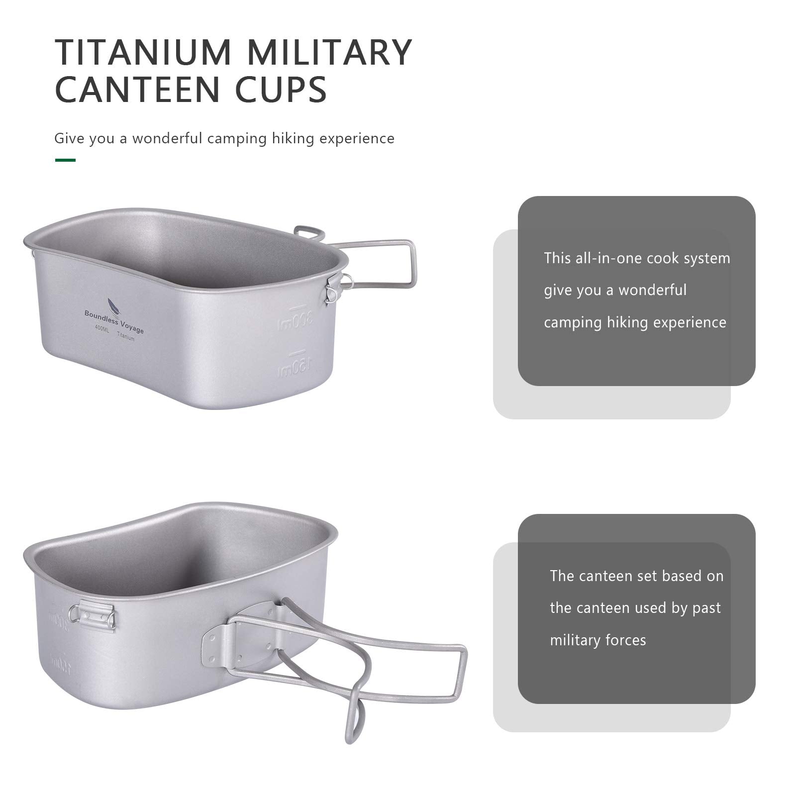 Boundless Voyage Ti15158C dual cups ready for shared meals outdoors.