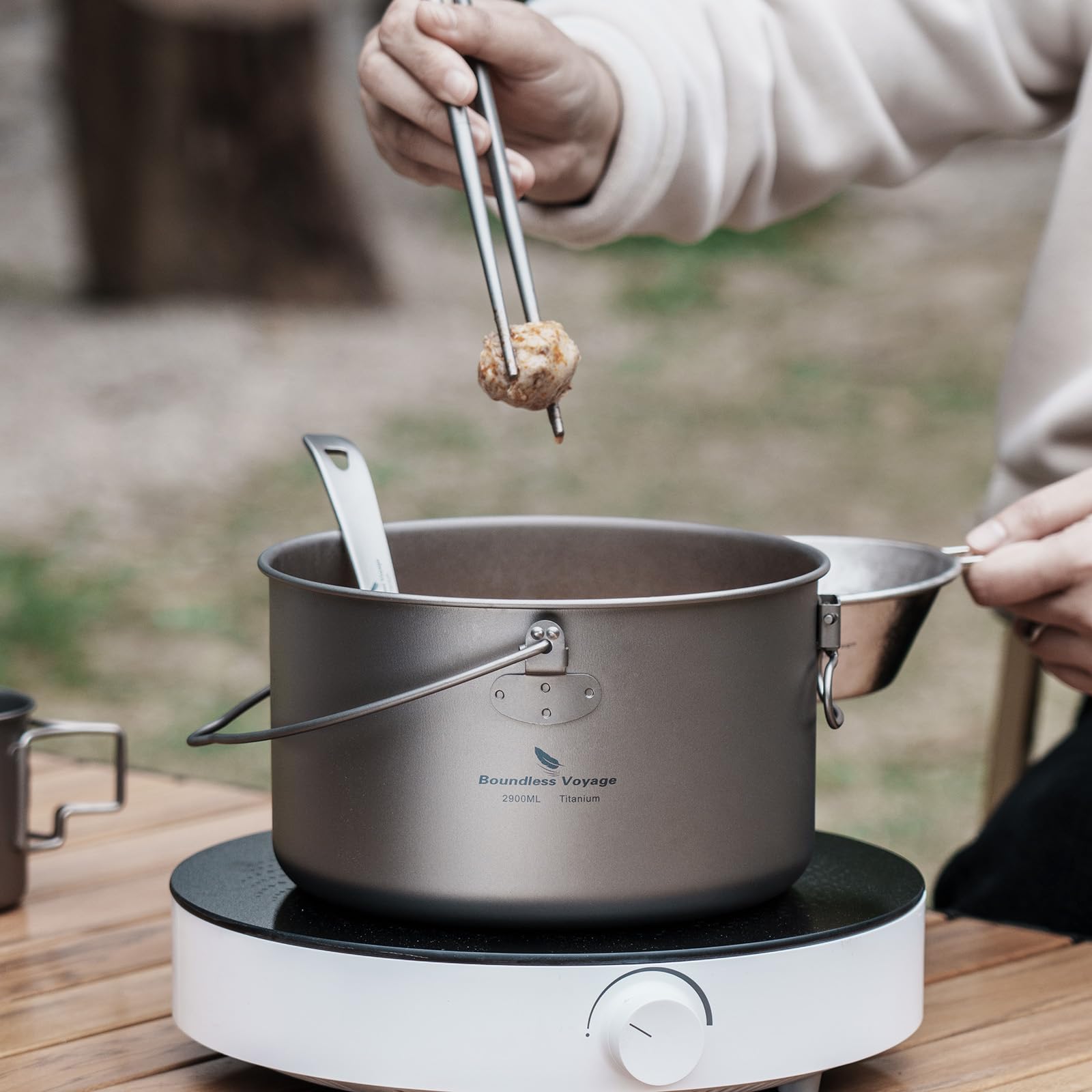 Boundless Voyage pot ready for backpacking and camping adventures