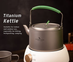 Boundless Voyage titanium kettle spout filter keeps tea leaves from entering the cup.