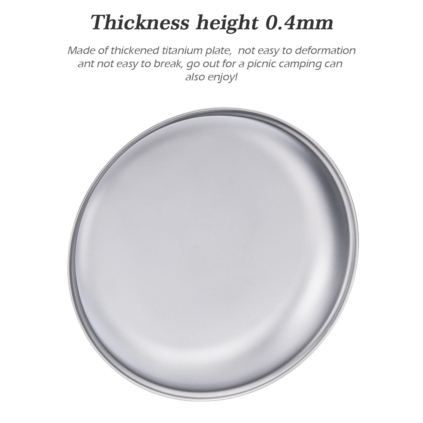 Boundless Voyage plate closeup highlights 0.4 mm thickness and sturdy construction.