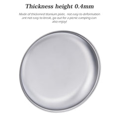 Boundless Voyage plate closeup highlights 0.4 mm thickness and sturdy construction.