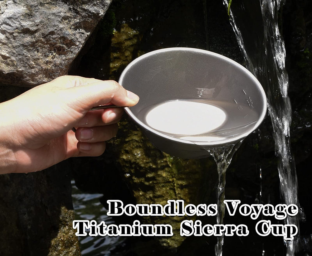 Boundless Voyage Sierra cup durable build for rugged trips