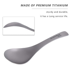 Boundless Voyage spoon, one-piece construction for durability and safety.