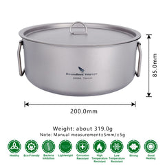 Boundless Voyage 2L pot bottom heat area design for even cooking
