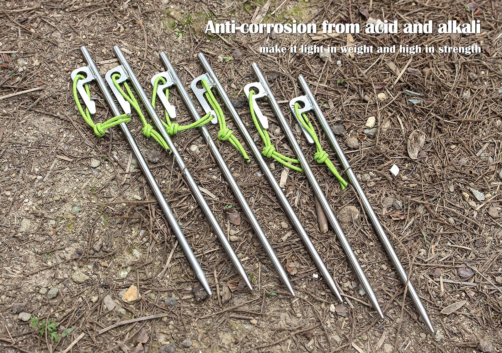 Boundless Voyage titanium tent pegs easy-remove hook speeds packing.