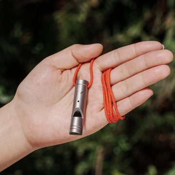 Whistle in action demonstrating clear signaling capability