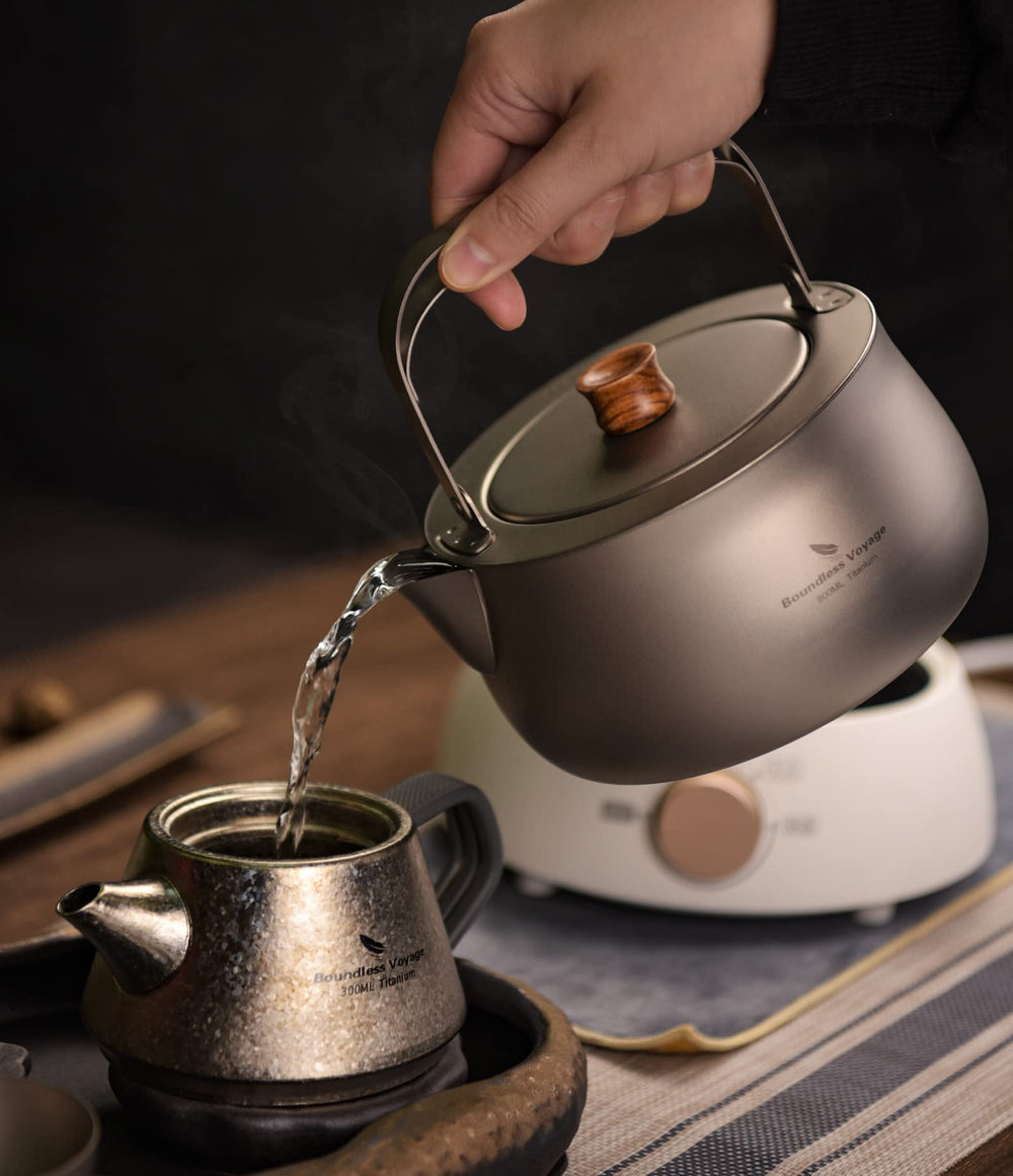Boundless Voyage travel-compact kettle designed for backpacking and light packs.