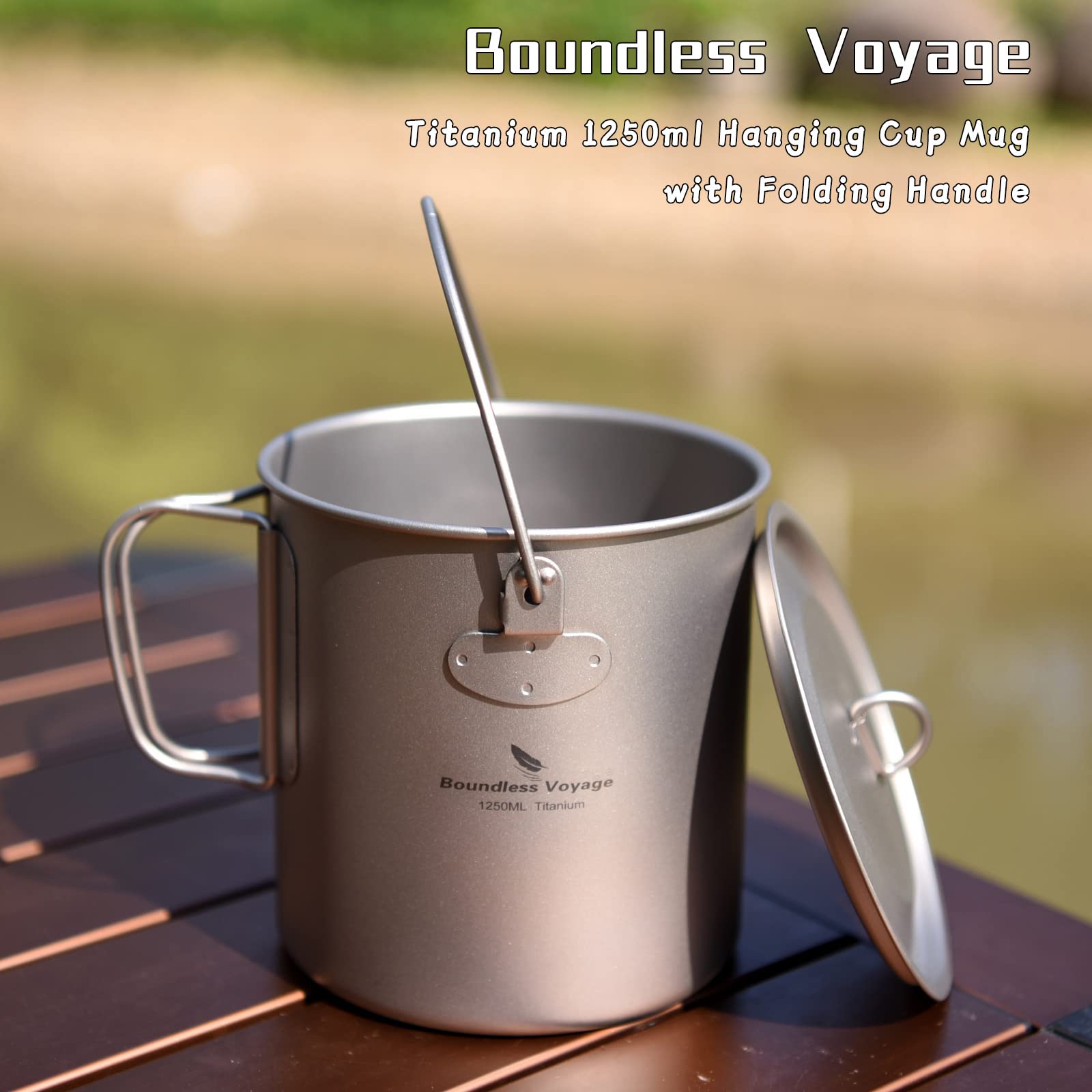 Boundless Voyage ultralight 165g weight boosts backpacking convenience.