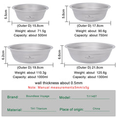 Boundless Voyage ultralight dinnerware set ideal for backpacking and daily dining