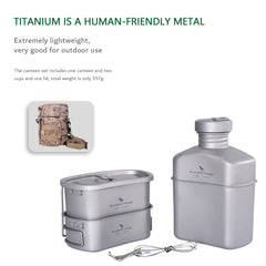 Boundless Voyage wide-mouth canteen opening for easy filling and cleaning