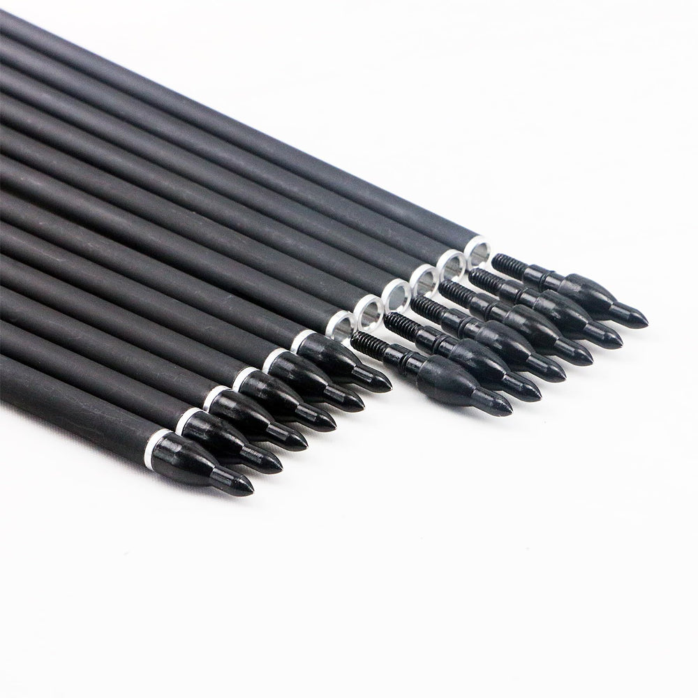 BOWSOUL replaceable 100-grain field point enables easy broadhead switching