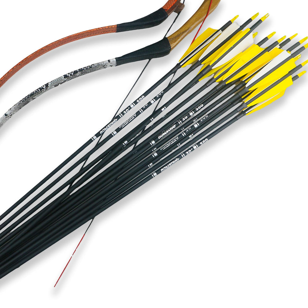 BOWSOUL flight stability example illustrating steady archery flight