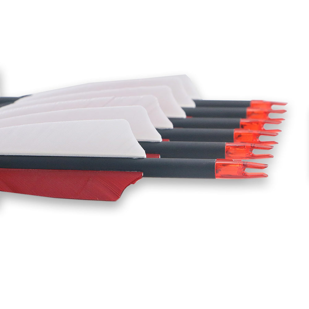 BOWSOUL arrow straightness 0.006 inches improves accuracy in field shots.