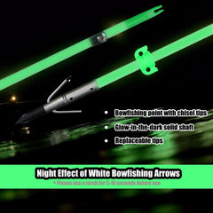 BOWSOUL 8mm shaft bowfishing arrow offers durability in tough water