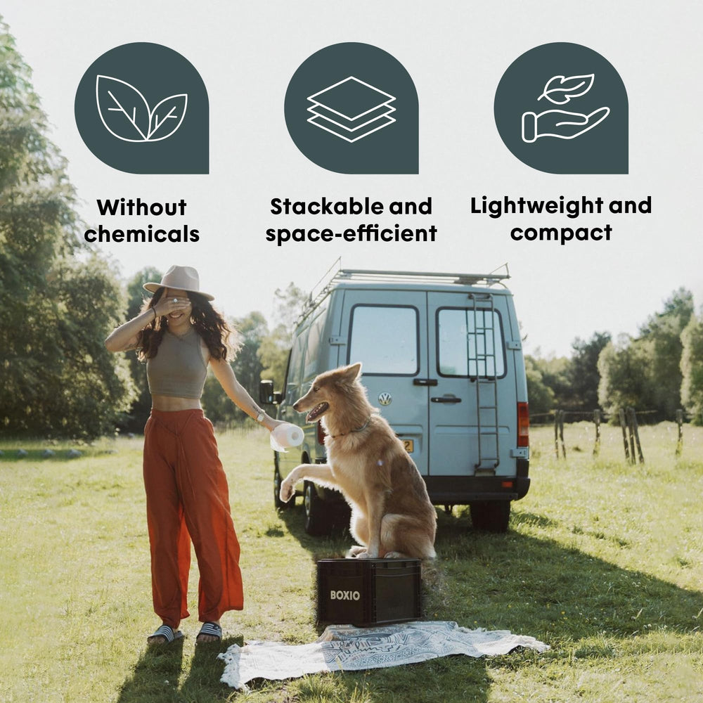 BOXIO Toilet MAX+ disposal bags for easy waste handling