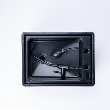 BOXIO Wash no-setup-pump operation enables effortless outdoor handwashing