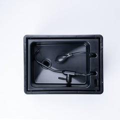 BOXIO Wash no-setup-pump operation enables effortless outdoor handwashing