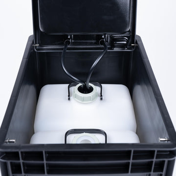 BOXIO Wash starter-set upgrade adds shower and mirror options
