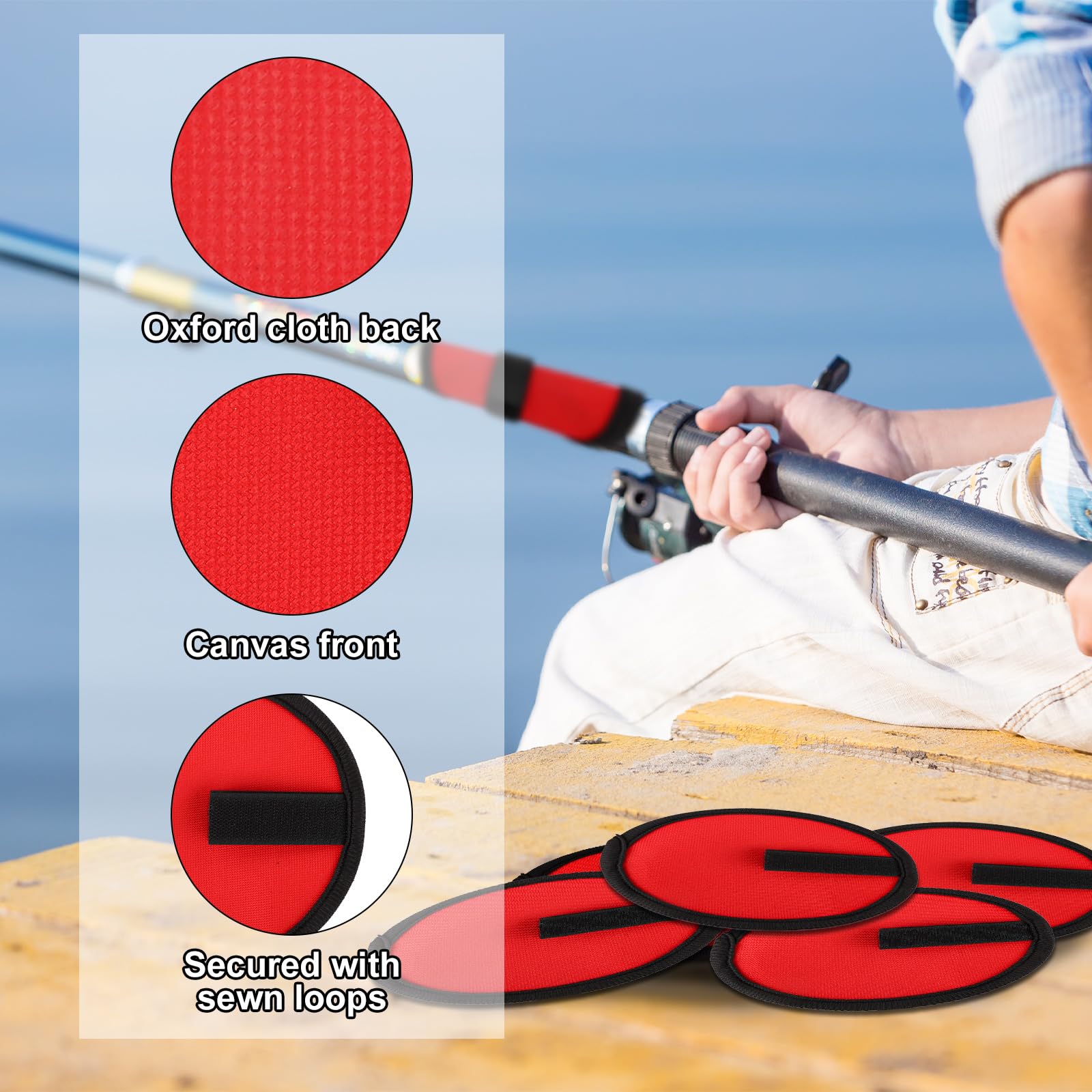 Canvas and oxford cloth construction of lure covers