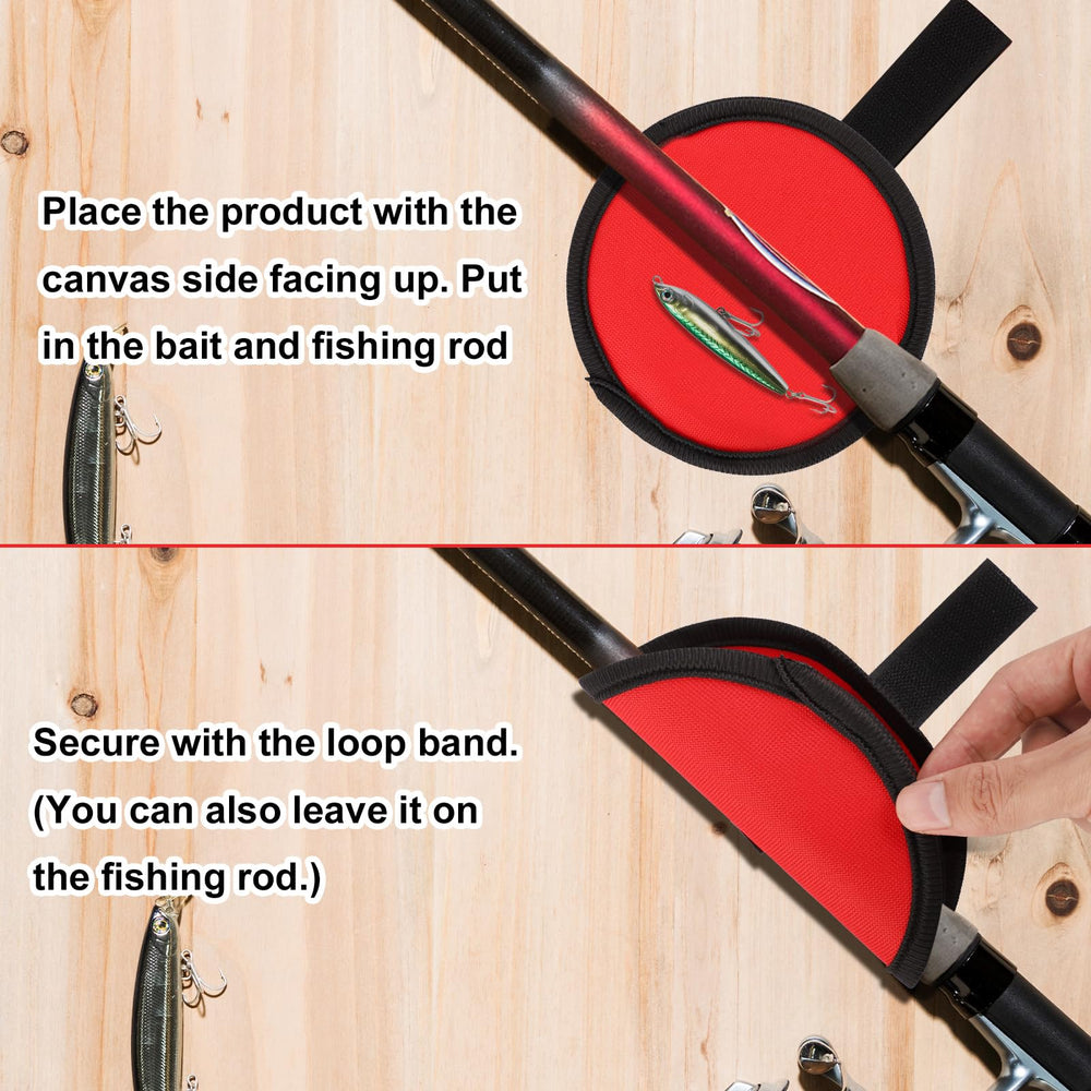 Lure covers placed on fishing lures