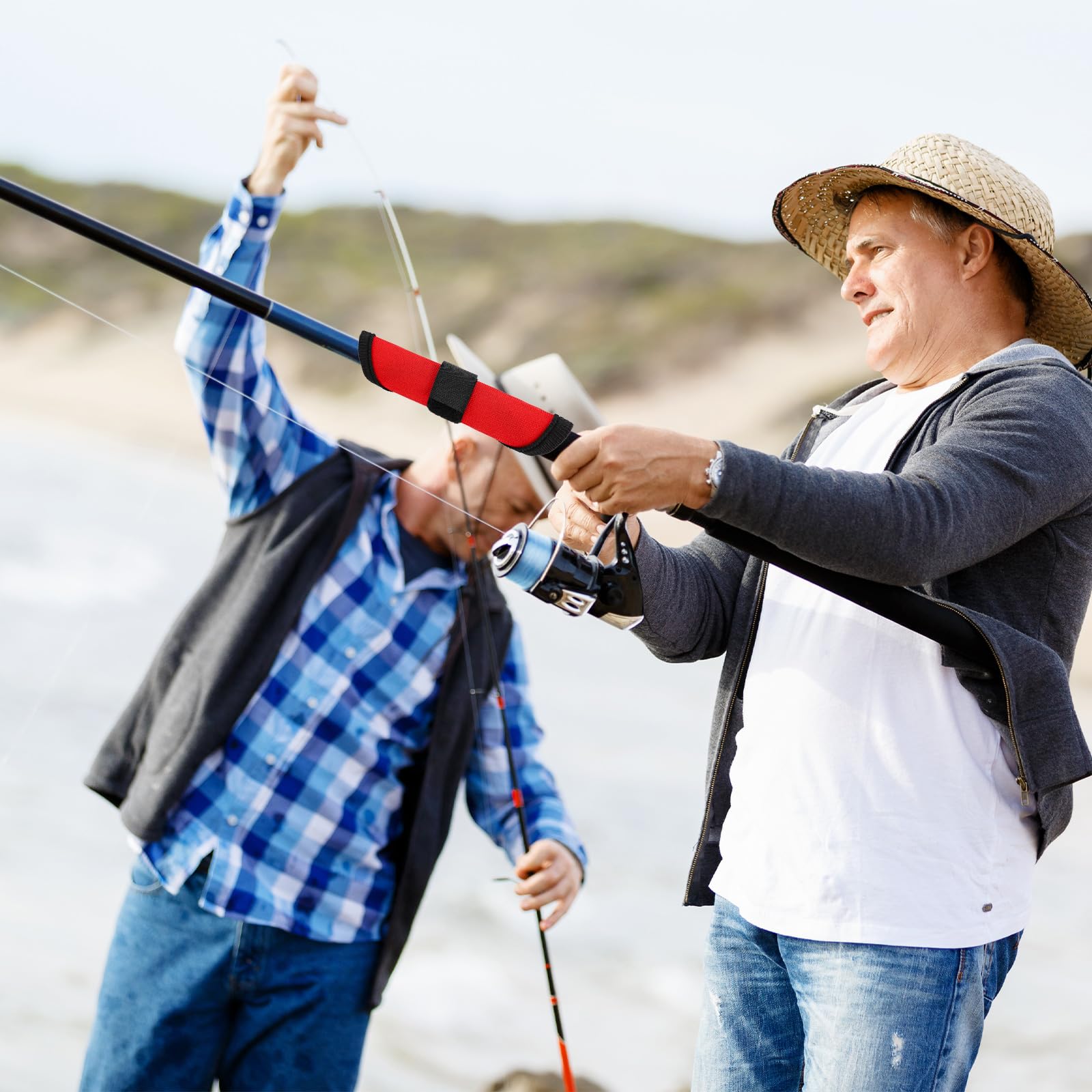 Lure wraps protecting car and boat seats from hooks