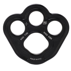 Boxwizard Rigging Plate with 3 holes for balanced load distribution in climbing