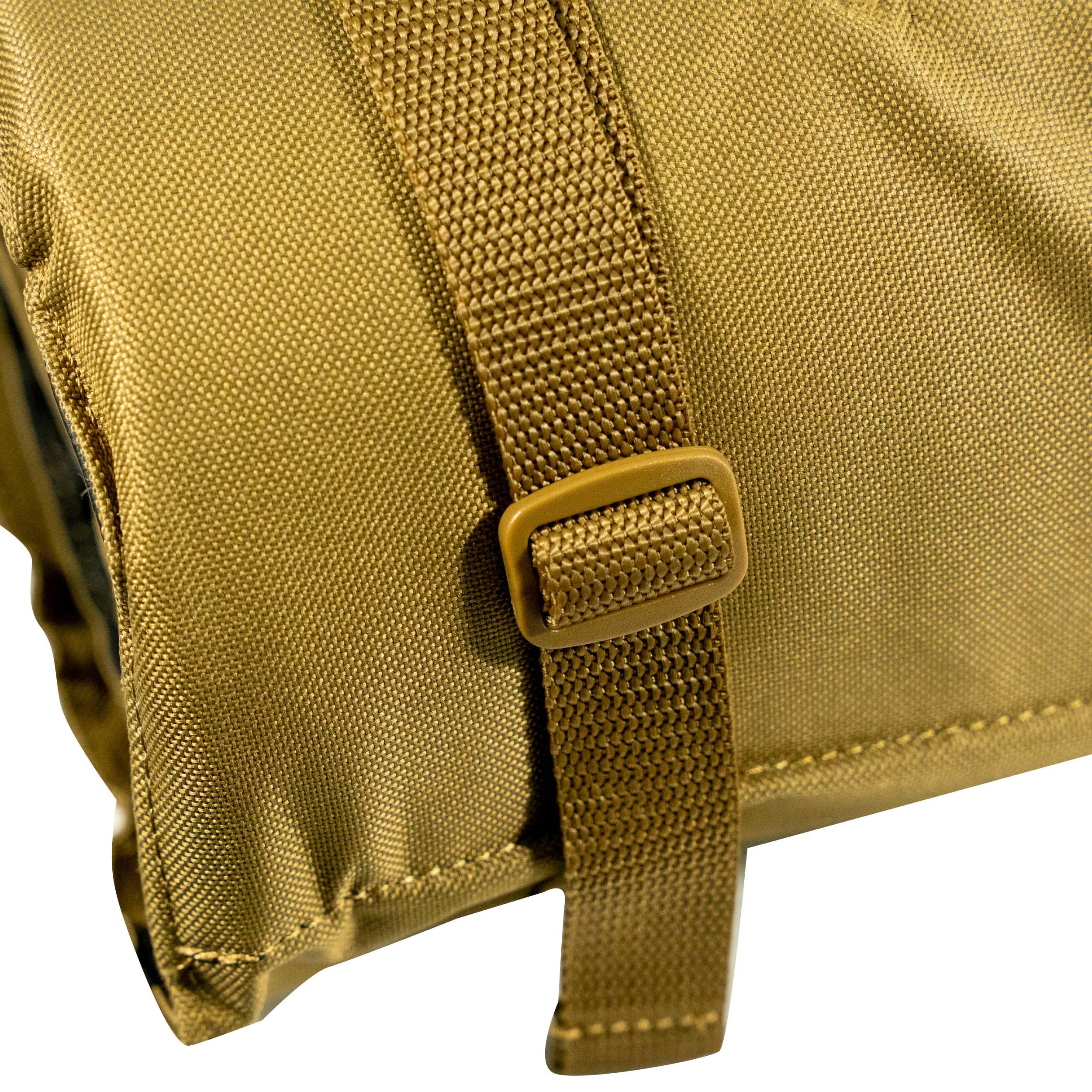 Boyt Harness MAXOP900 rolled for compact storage and portability