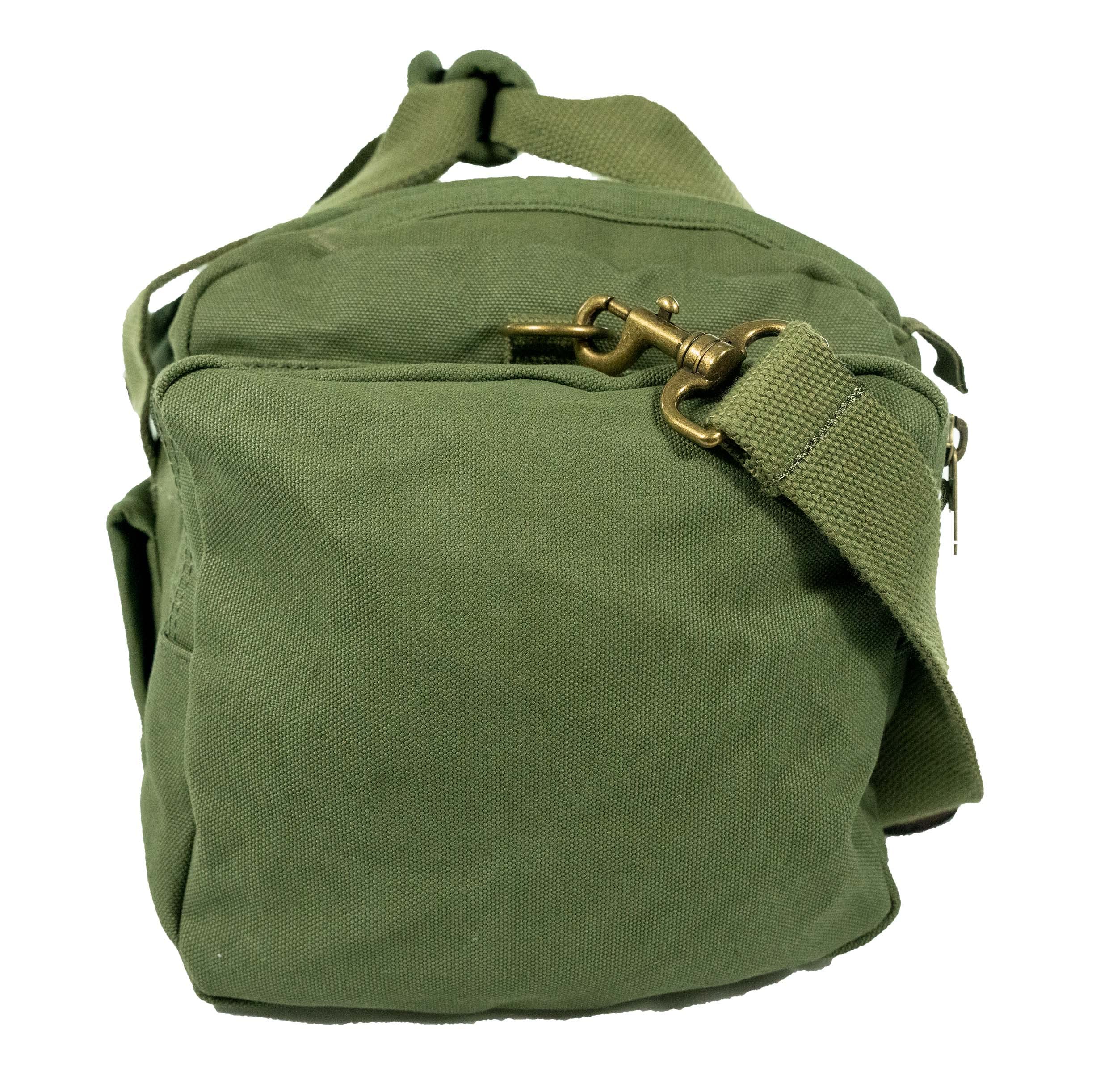 Boyt Harness Sporting Clays Bag OD Green showing exterior pockets for accessories.