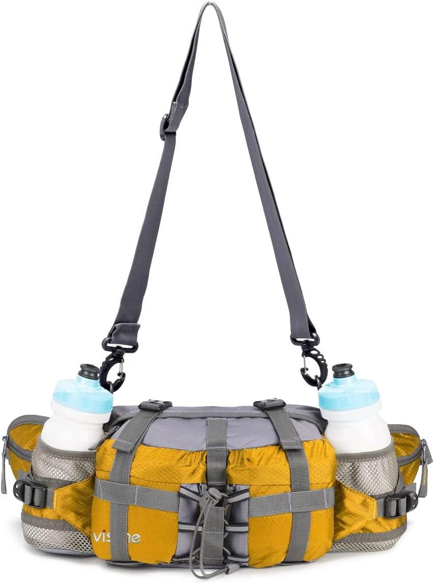 Bp Vision VISCNE breathable lumbar padding increases comfort on long walks.