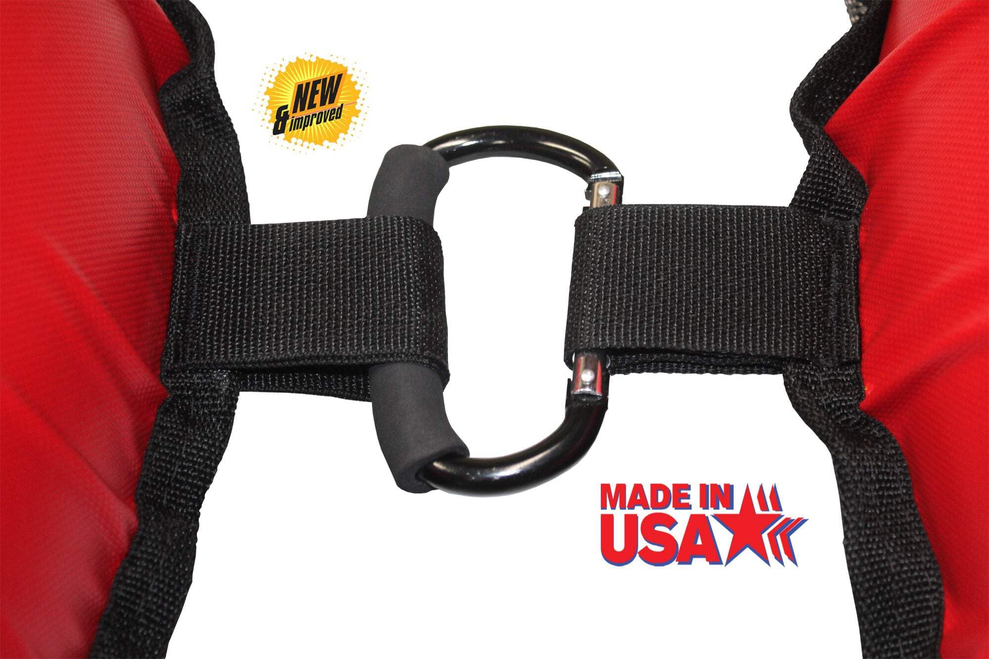 Bradley built-in valve stem tool simplifies deflating and packing.