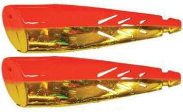 Brad's BS Fishtales Kokanee Cut Plug 2-Inch Fireball for kokanee and salmon fishing