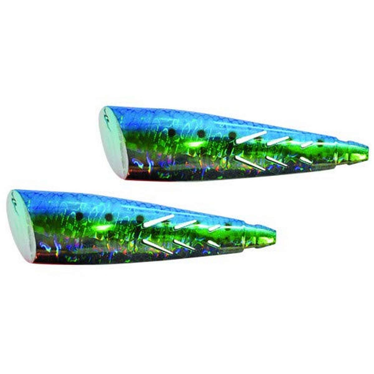 Brad's Super Bait 2PK Sardine showing rotating action for salmon and lake trout